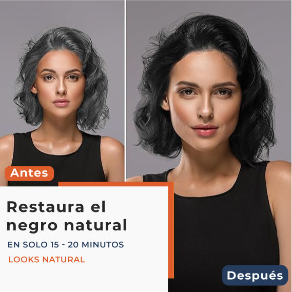Shampoo Cubre Canas - Instantáneo y Natural 3 en 1