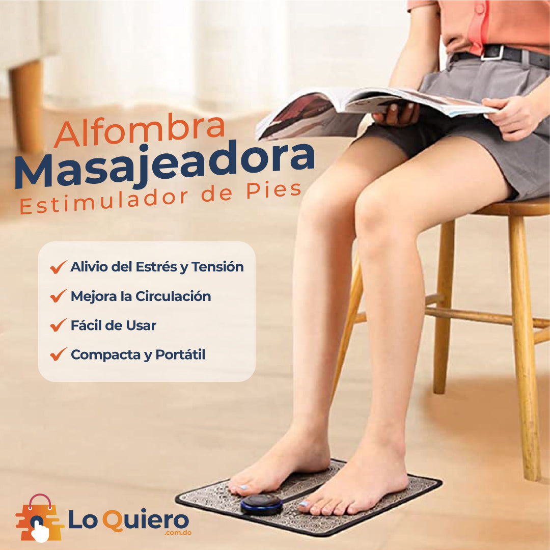 Masajeador de Pies EMS | Electro-Estimulador Muscular