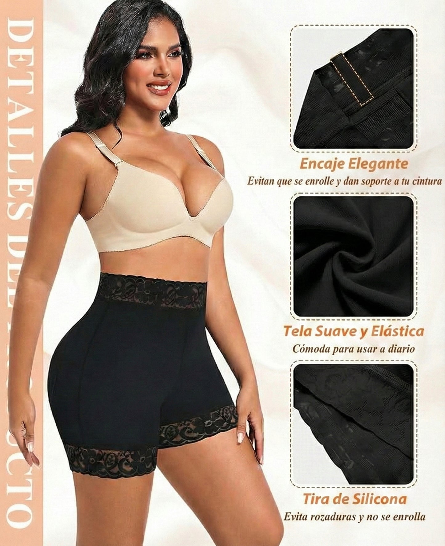 Short Levanta Cola™ 2-en-1: Levanta Glúteos y Control Abdominal