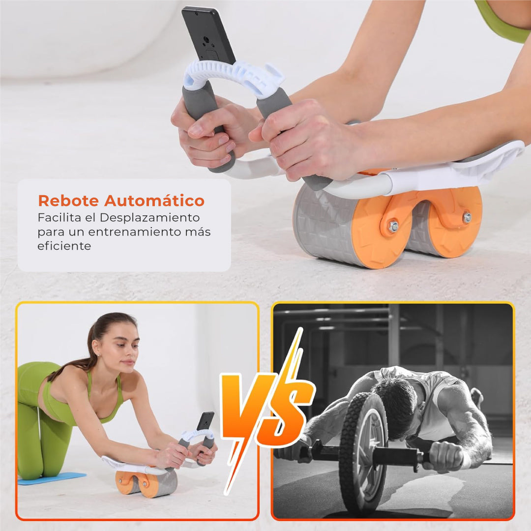 Rueda Abdominal con Rebote Automático
