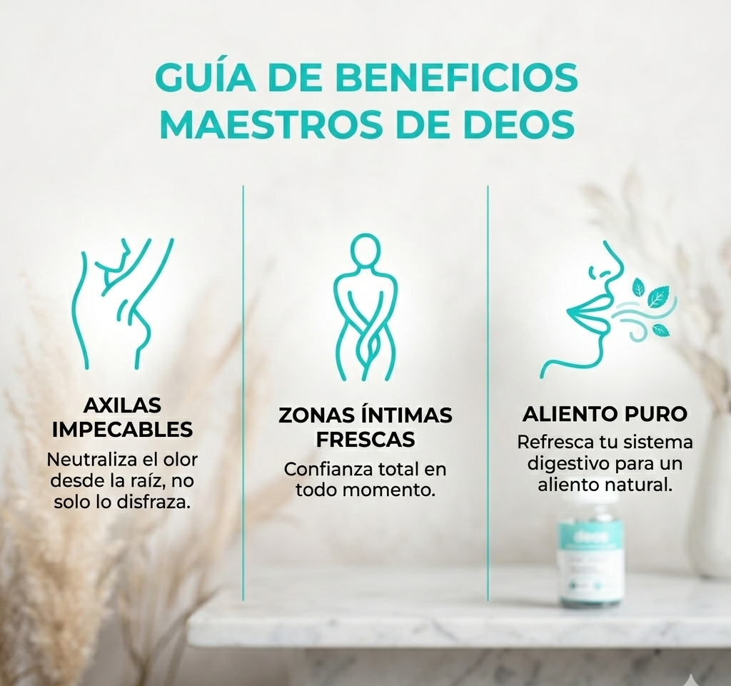 Deos: El Desodorante Interno Natural 24/7