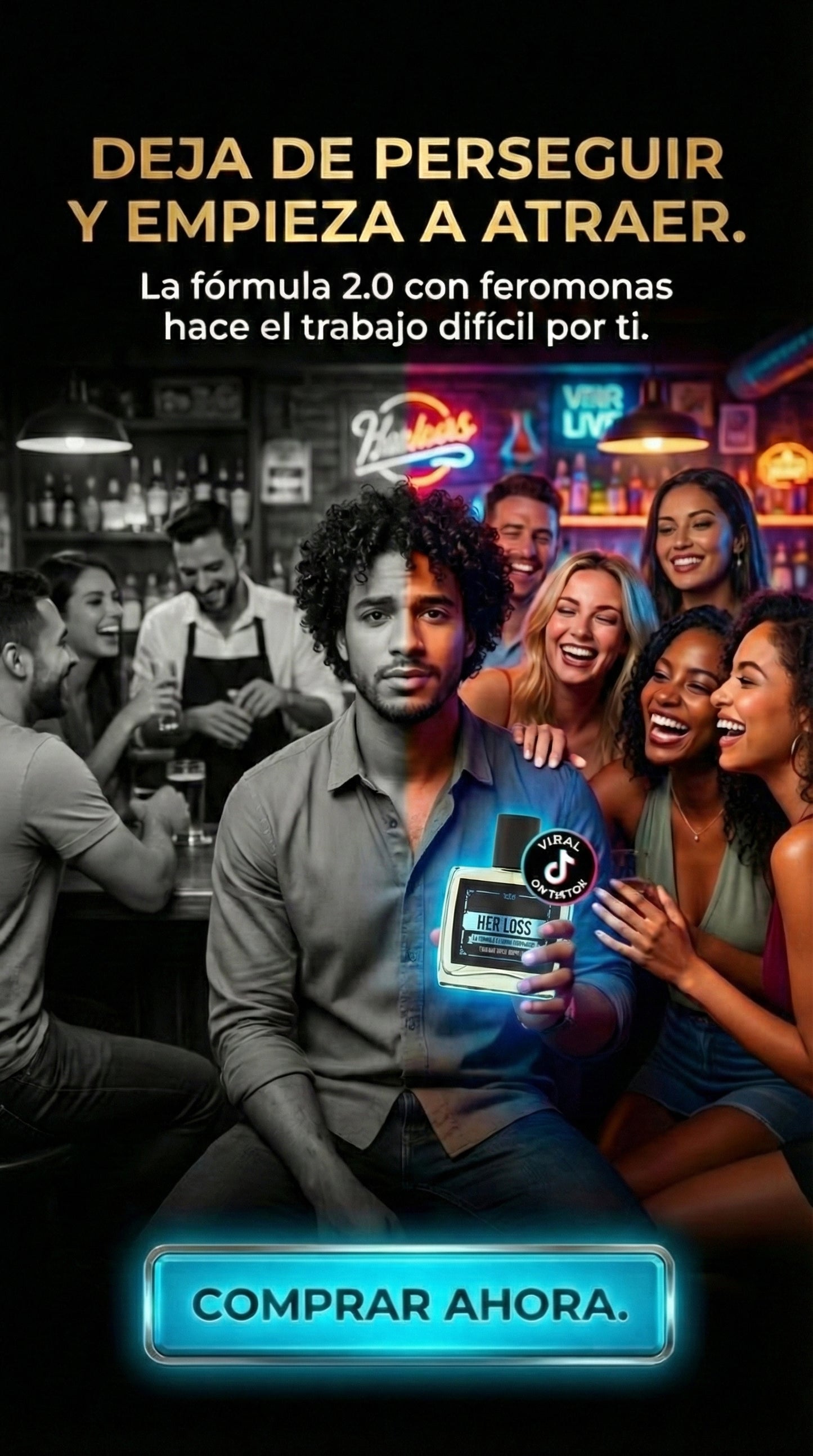 Her Loss 2.0™: Perfume de Atracción con Feromonas Concentradas