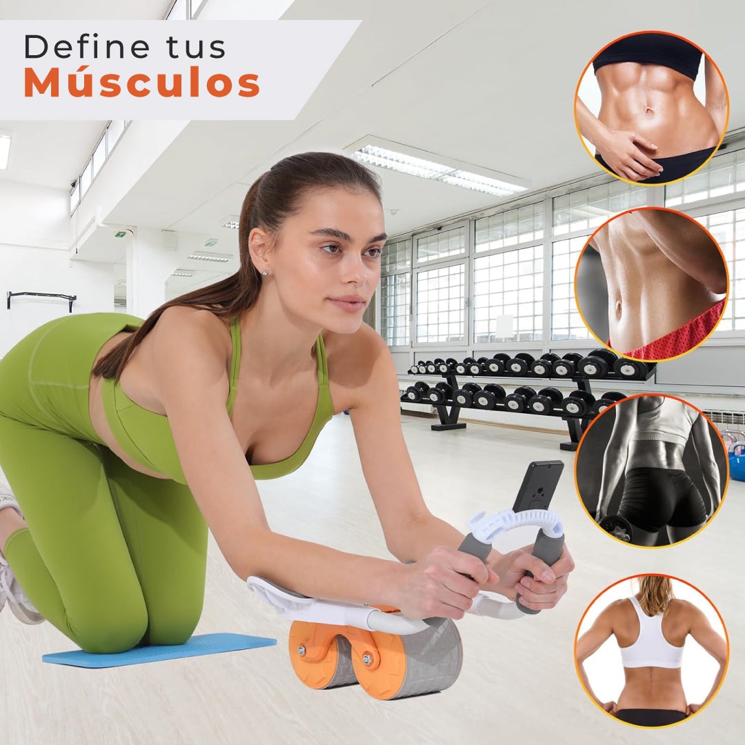 Rueda Abdominal con Rebote Automático
