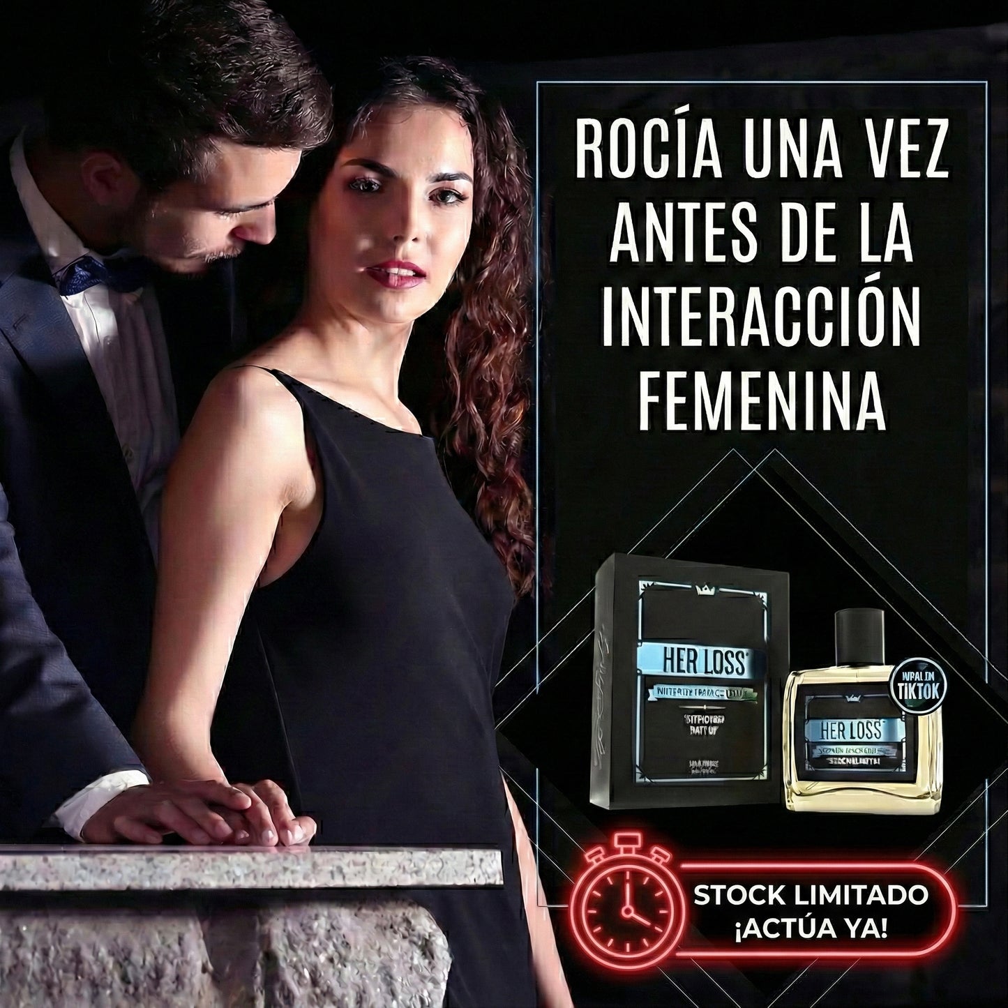Her Loss 2.0™: Perfume de Atracción con Feromonas Concentradas