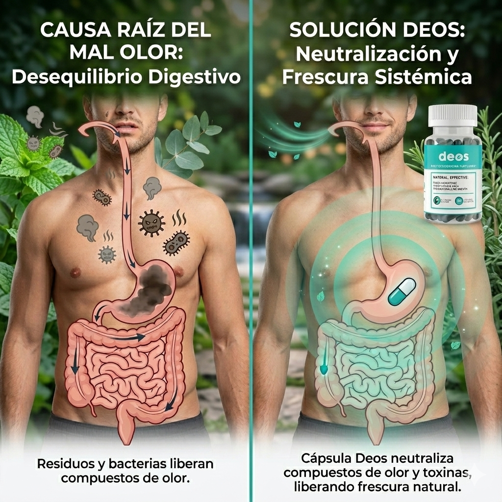 Deos: El Desodorante Interno Natural 24/7