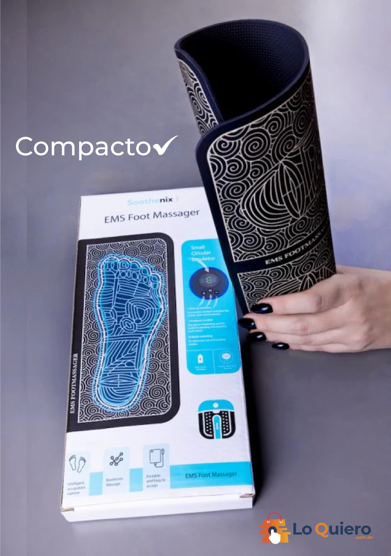 Masajeador de Pies EMS | Electro-Estimulador Muscular