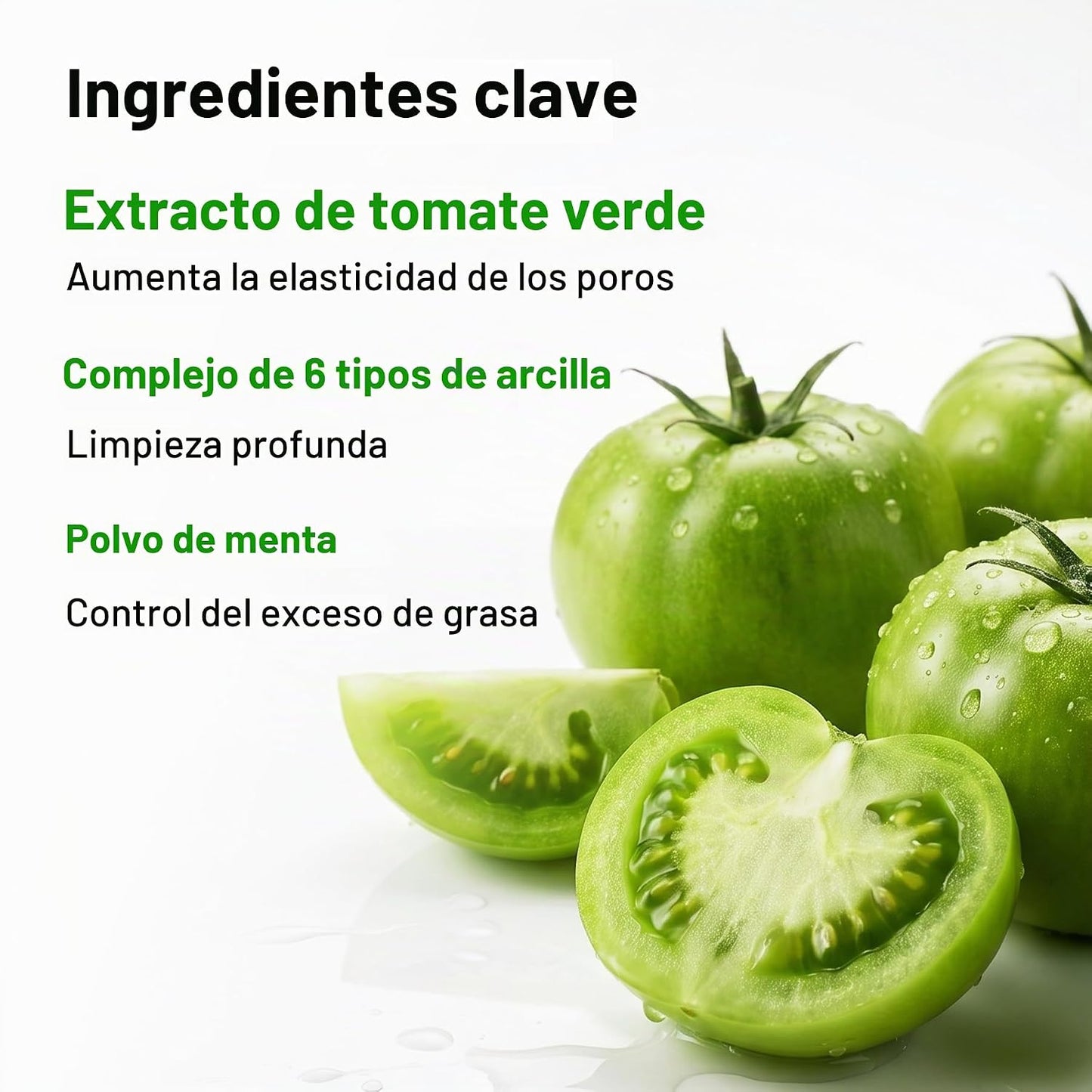 El Secreto de Cardi B para Poros Perfectos: Mascarilla de Tomate Verde 2-en-1