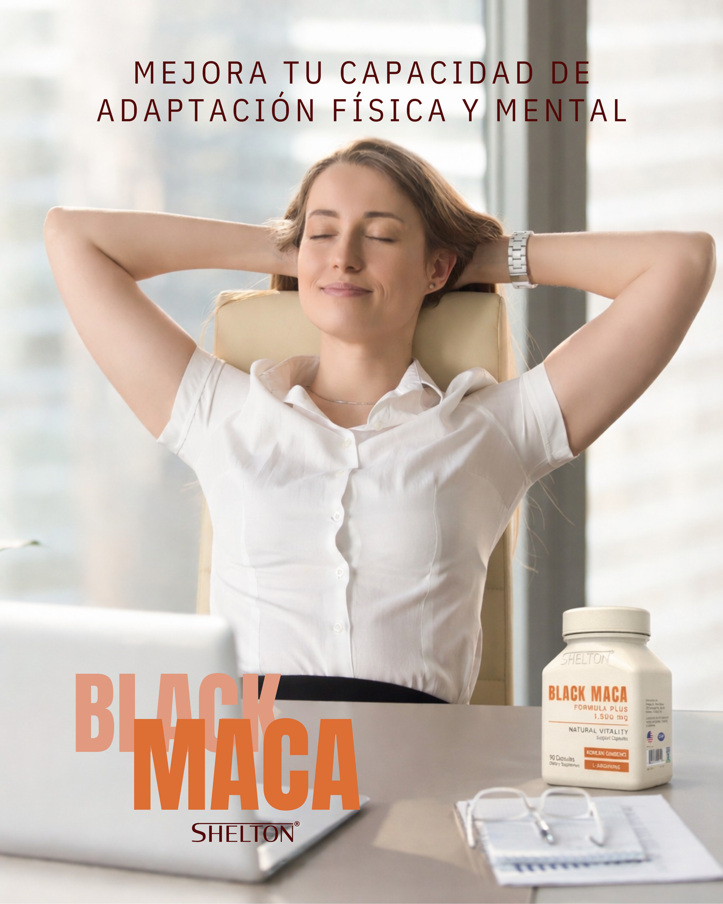 Maca Premium 1500mg - 90 Cápsulas: Enciende la Chispa y Recupera tu Energía Vital