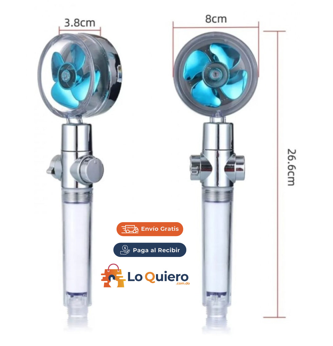 Cabezal de Ducha de Alta Presión | Turbo Ducha