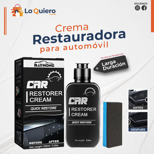 Crema Restauradora de Plásticos y Leather | Restaurador Premium