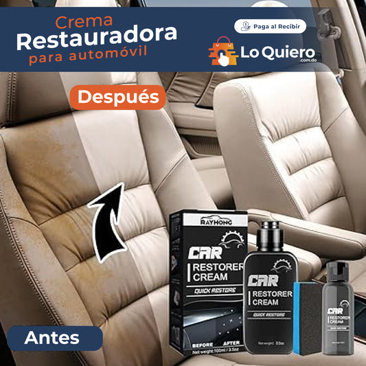 Crema Restauradora de Plásticos y Leather | Restaurador Premium