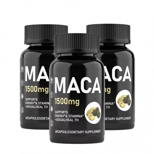 Maca Premium 1500mg: Tu Dosis Diaria de Energía, Vitalidad y Enfoque Natural